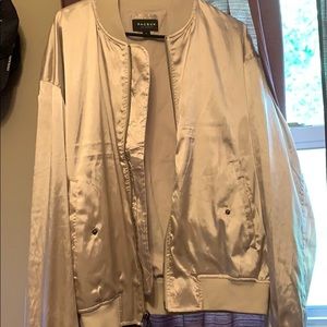 Satin Cream Blazer